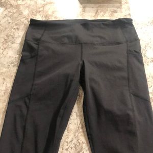 Black yogalicious lux leggings with pockets large